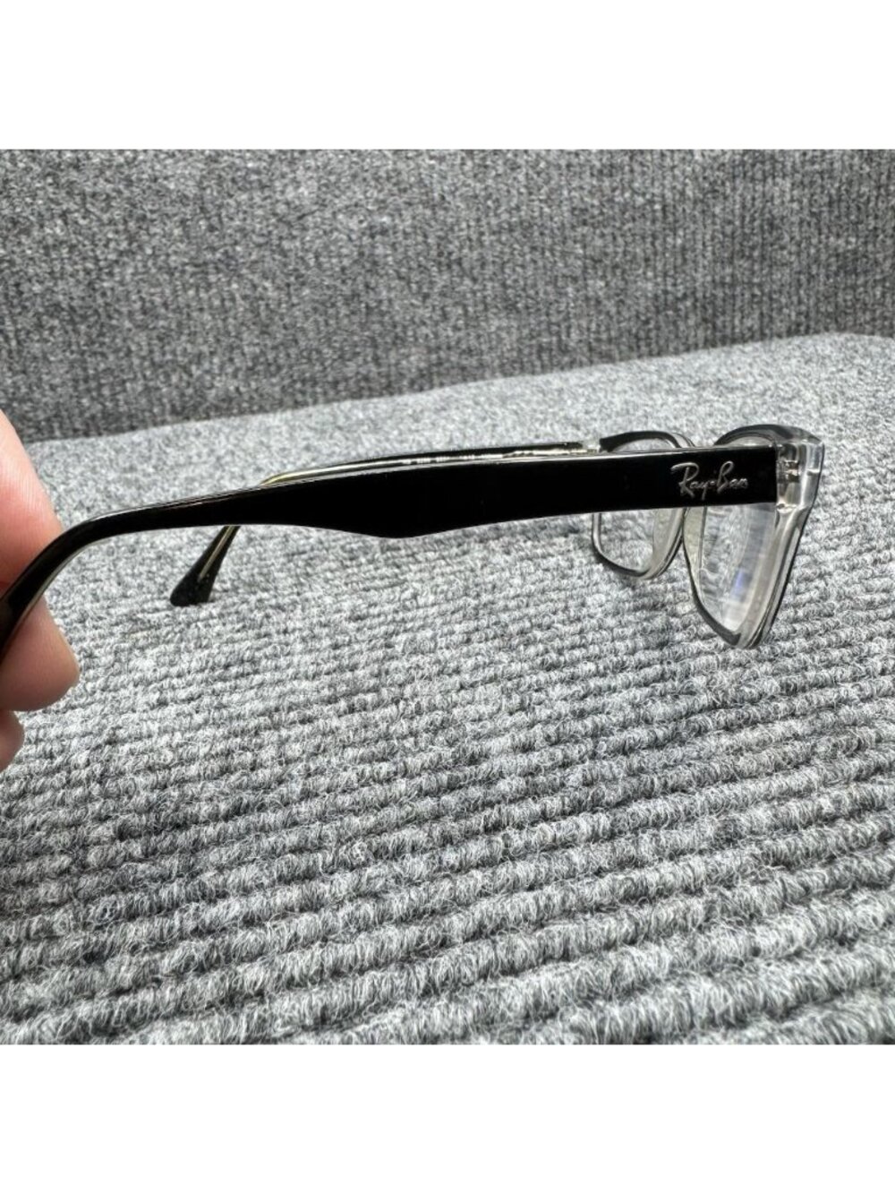 Ray Ban FRAMES ONLY Eyeglasses RB 5286 2034 Black Full Frame 51-18-135 - Picture 6 of 15